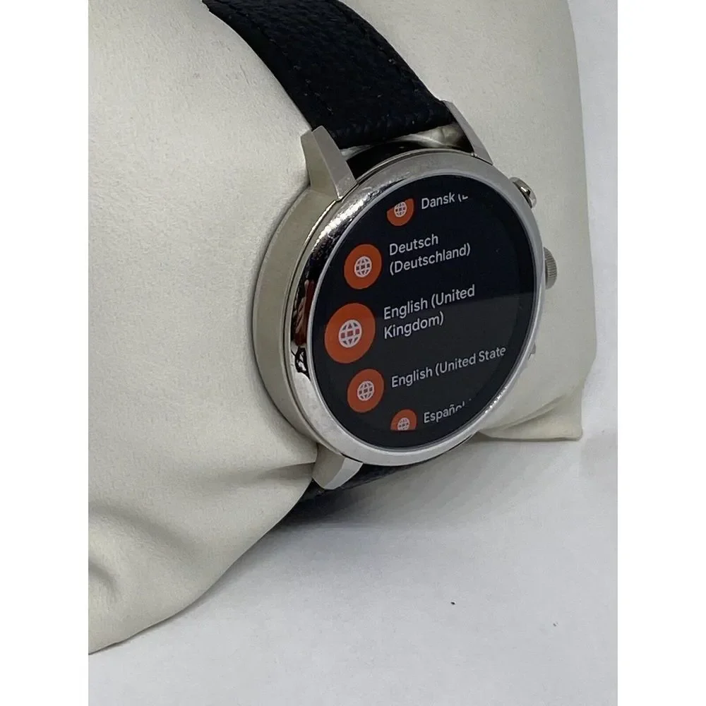 Fossil Gen 4 Authentic Digital Dial Smart Watch Custom Band FTW6017 DC110